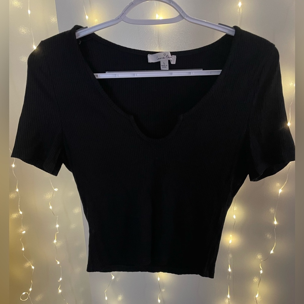 Love Tree Black Top